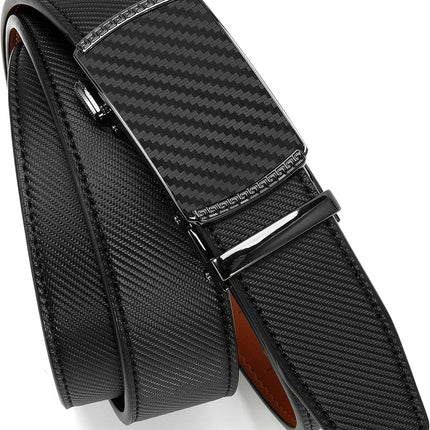 Mens Belt Leather Ratchet Belt - Customizable Fit, Effortless Style (35Mm)