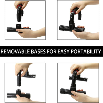 Push up Bars Strength Training - Workout Stands with Ergonomic Push-Up Bracket Board with Anti-Slip Sturdy Structure Portable for Home Fitness Training, Push up Stands Handle for Floor Workouts