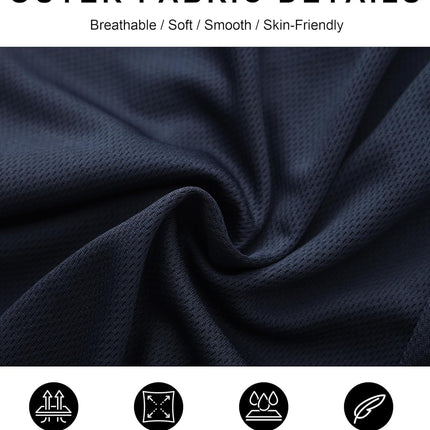 4 Pack Mens 2 in 1 Running Workout Shorts with Liner, Gym Athletic Quick Dry Sport Shorts with Pockets