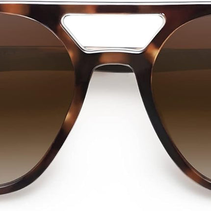 Retro Aviator Sunglasses for Women Men,Trendy Rectangle Womens Mens Shades Sun Glasses SJ2202