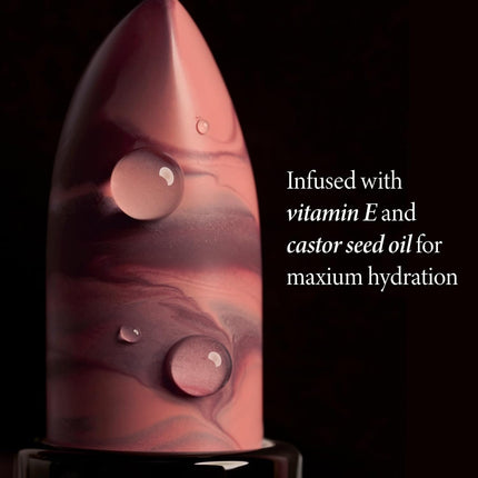 Italian Marble Sheer Lipstick - Berry Vanilla - Hydrating & Lightweight - Vitamin E & Caster Seed Oil - Cream Finish