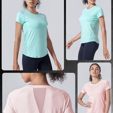 5 Pack Women’S Workout Tops Dry Fit T Shirts – Athletic Short Sleeve Gym Shirts for Women, Running Yoga Active Tees