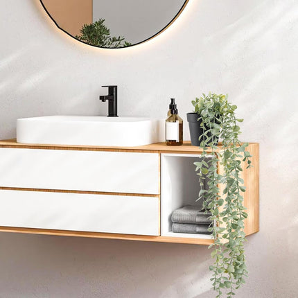 1Pcs Fake Plants Hanging Artificial Potted Faux Eucalyptus Plants for Modern Boho Farmhouse Bathroom Office Desk Wall Art Shelf Living Room Aesthetic Decor Indoor