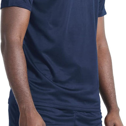 Men'S Workout Clothes Athletic Shorts Shirt Set 3 Pack Basketball Football Training Running Gym Christmas Gifts