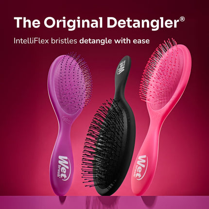 Original Detangler Hair Brush, Amazon Exclusive Aqua- Ultra-Soft Intelliflex Bristles-Detangling Hairbrush Glides through Tangles for All Hair Types (Wet Dry & Damaged Hair) - Women & Men