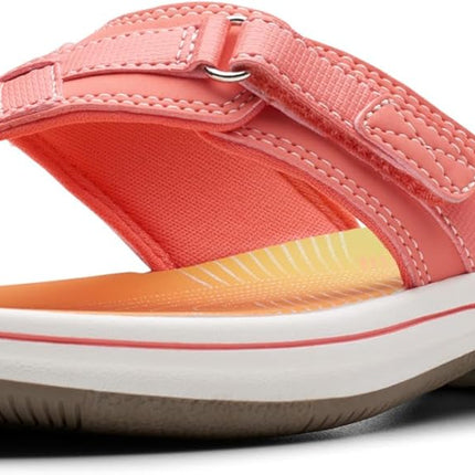 Clarks Women’s Breeze Sea Flip-Flops – Adjustable Lightweight Casual Sandals