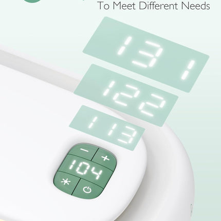 Baby Wipe Warmer, Innovative Spring Design, Large Capacity Wipes Dispenser, Fast and Even Heating, 4 Modes of Temperature Heating Control, Diaper Wipe Warmer with Night Light