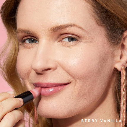 Italian Marble Sheer Lipstick - Berry Vanilla - Hydrating & Lightweight - Vitamin E & Caster Seed Oil - Cream Finish