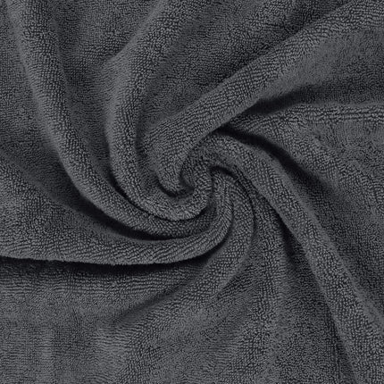 Utopia Towels 8 Piece Luxury Towel Set – Majestic Plush, Super Absorbent & Quicker-To-Dry, Thick 100% Ring Spun Cotton Towels for Bathroom, Spa & Hotel – 2 Bath, 2 Hand, 4 Washcloths, Grey