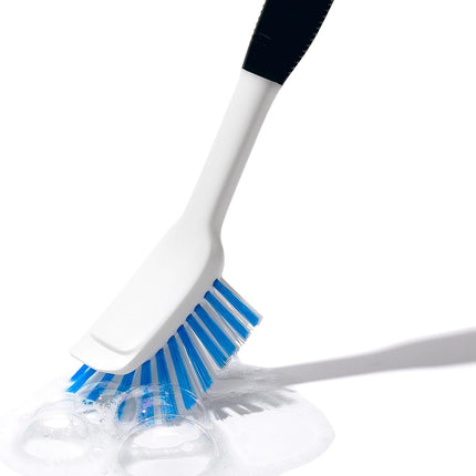 OXO Good Grips Dish Scrub Brush with Non-Slip Handle, Nylon Bristles