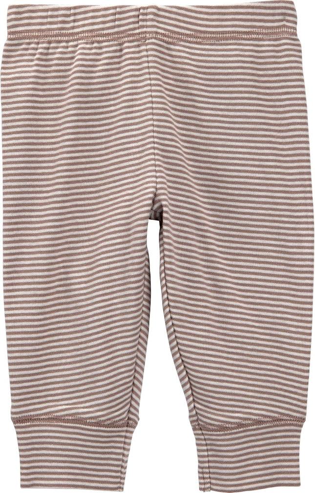 Baby 6-Piece Bodysuits (Short and Long Sleeve) and Pants Set