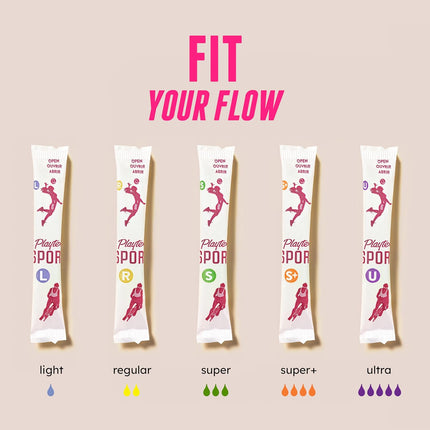 Sport Tampons Multipack (24Ct Regular/24Ct Super), Fragrance-Free - 48Ct | Tampons Regular and Super,  Tampon Multipack, Feminine Care with 360 Leak Defense
