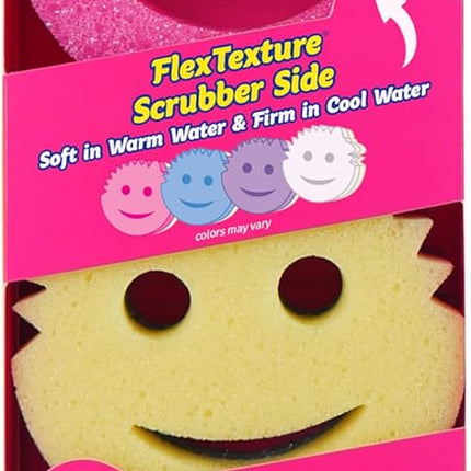 Scrub Mommy Kitchen Sponges - Dual-Sided Dish Sponges for Scrubbing - Non-Scratch Cleaning Sponges for Washing Dishes, Bathroom & Multi-Surface Cleaning - Online Exclusive (3 Count)