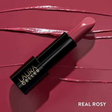 Modern Classic Lipstick - Real Rosy - Ultra-Rich Color - Luxurious and Lightweight - Cream Finish