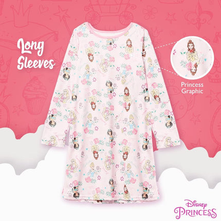 Girls' 3-Pack Nightgowns, Comfortable Sleepwear Gown, Soft & Cute Pajamas for Kids