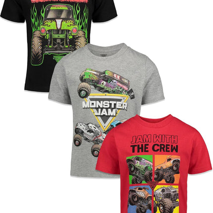 Boys' 3-Pack T-Shirt Set Toddler to Big Kid