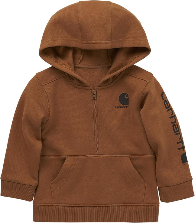 Kid'S CA6273 Long-Sleeve Half-Zip Sweatshirt - Boys