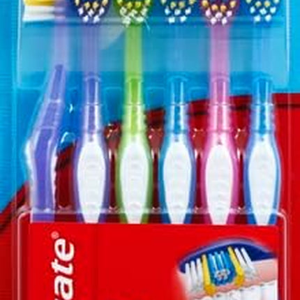 Extra Clean Toothbrush, Soft Toothbrush for Adults, 6 Count (Pack of 1)