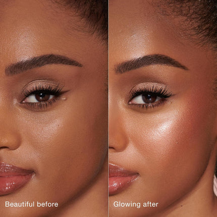 Charlotte Tilbury Beauty Light Wand Liquid Highlighter Makeup - Soft-Focus Highlighter & Blush for Cheeks - Pearlescent, Weightless Radiant Finish