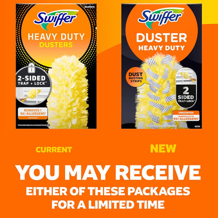 Dusters Heavy Duty Multi-Surface Duster Refills for Cleaning, Unscented, 11 Count