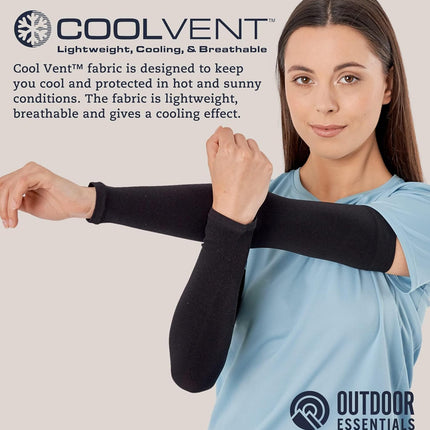 UV Sun Sleeves for Men & Women, Cooling Arm Sleeves UPF 50+ | Golf, Tattoo Cover Up, Sun Protection