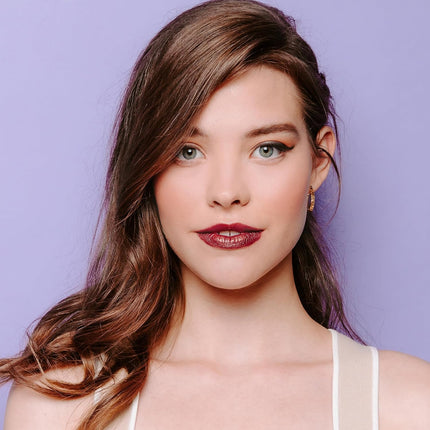 Retractable Lip Crayon, High Shine Long Lasting Lip Liner with Vitamins C & E, Shea & Cocoa Butter, Ultra Smooth Full Coverage Lipstick with Antioxidant Protection, Cognac