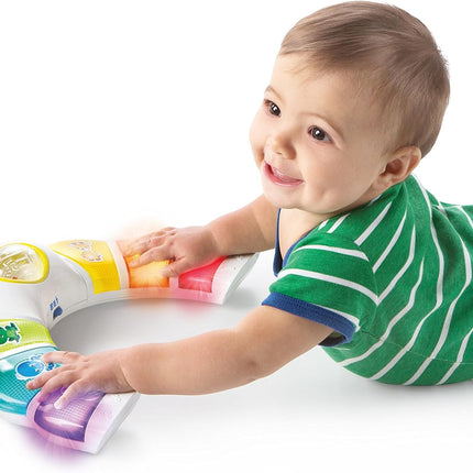 Glow & Discover Light Bar Musical Toy, Activity Station, Sitting up and Tummy Time Toy, Color and Animal Learning Toy, Infant Ages 3 Months+